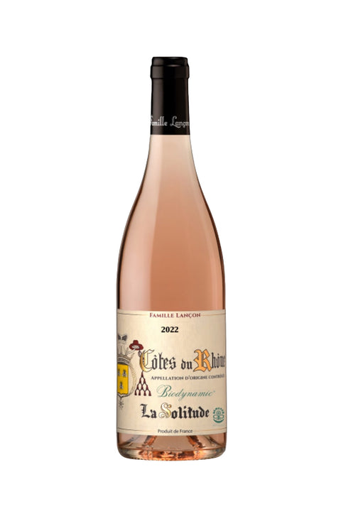 Famille Mancon Cotes Du Rhone La Solitude Rose 2022