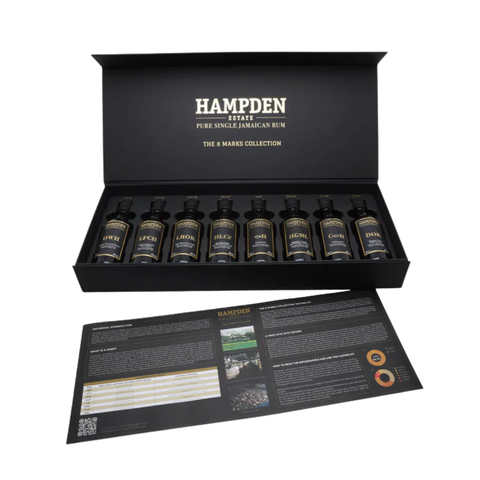 Hampden Estate Jamaican Rum 8 Marks Collection 8x200ml Bottles