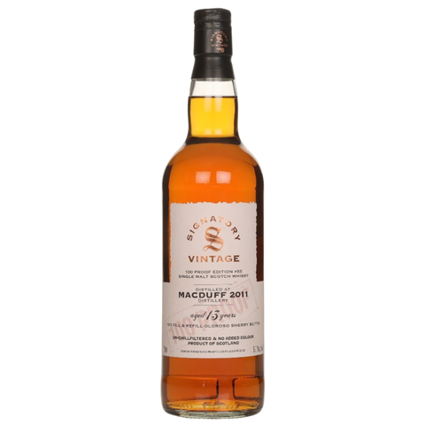 MacDuff 'Signatory' 13yo 100 Proof 700mL