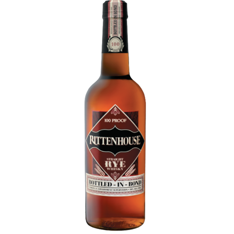 Rittenhouse Rye Bottled In Bond Straight Rye Whiskey 700mL