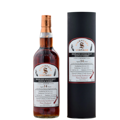 Ardmore 'Signatory' New Zealand Exclusive 2010/14yo 700mL